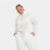 Blusa UGG Cassady Micro UGGfluff Halfzip Off White