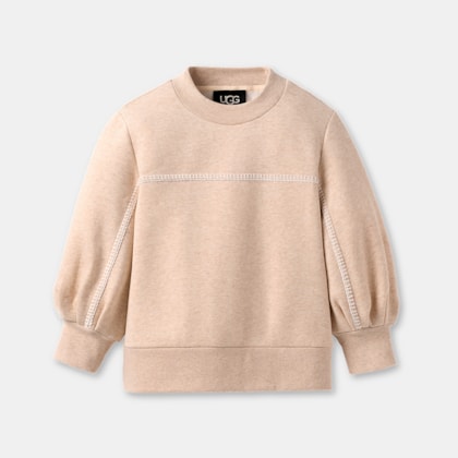 Blusa UGG Classic Puff Sleeve Creme