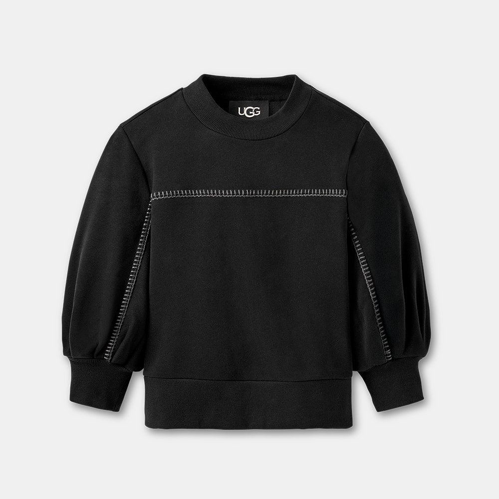 Blusa UGG Classic Puff Sleeve Preto