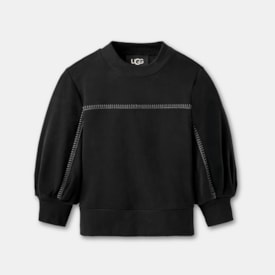 Blusa UGG Classic Puff Sleeve Preto
