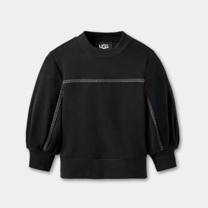Blusa UGG Classic Puff Sleeve Preto