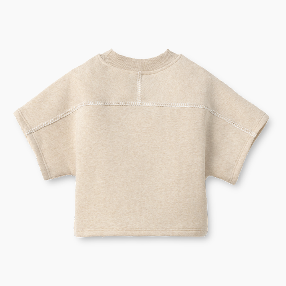Blusa UGG Classic Short Sleeve Crewneck Off White