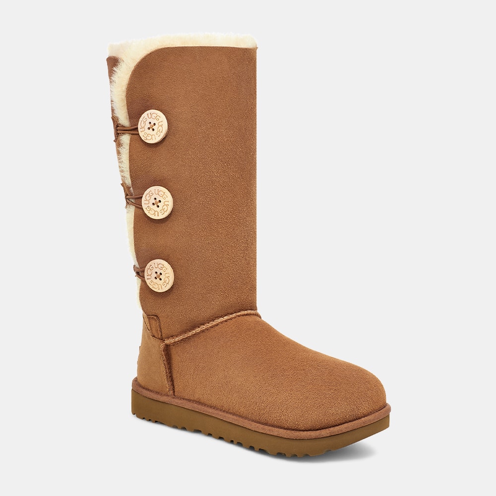 Bota UGG Bailey Button Triplet II Caramelo
