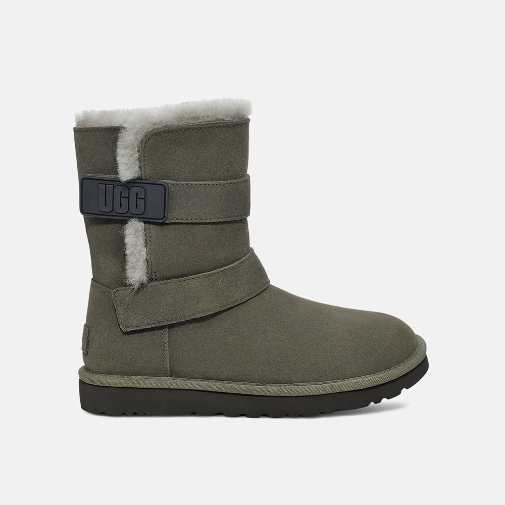 Bota UGG Bailey Graphic Logo Strap Verde
