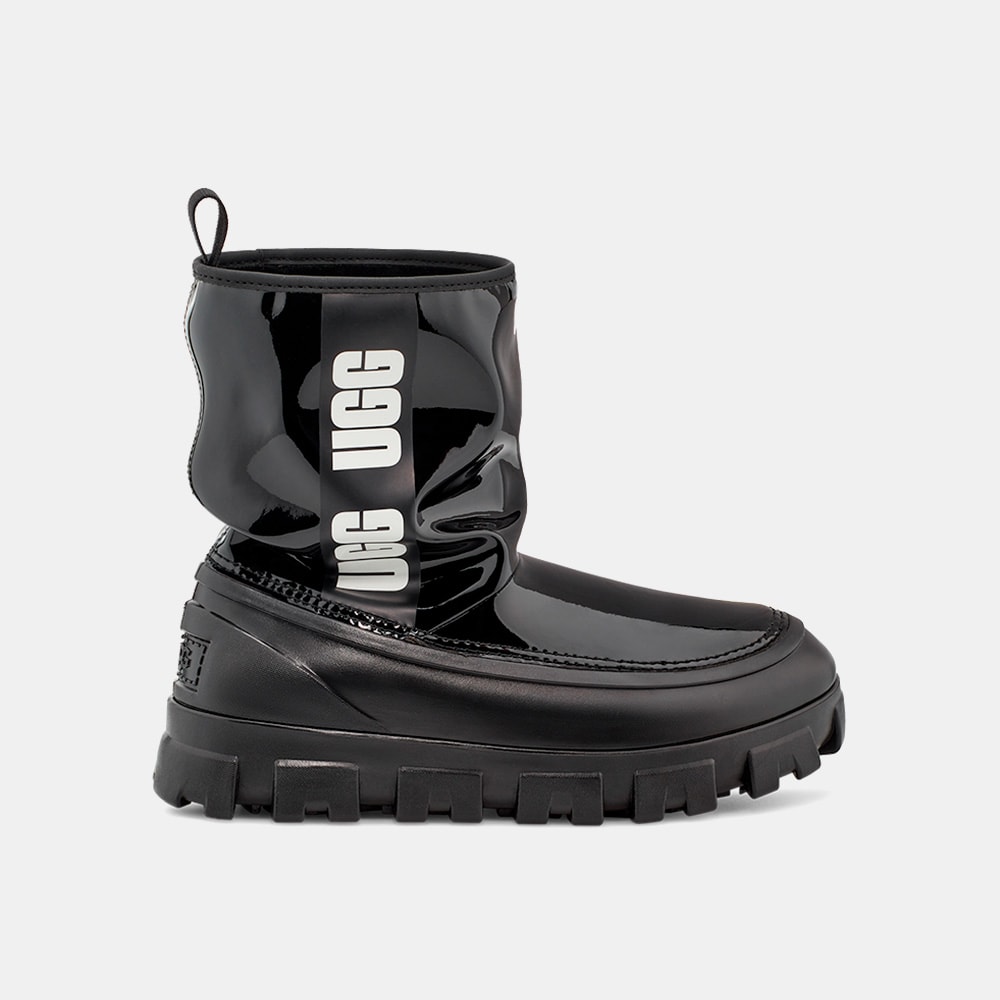Bota UGG Classic Brellah Mini Preto