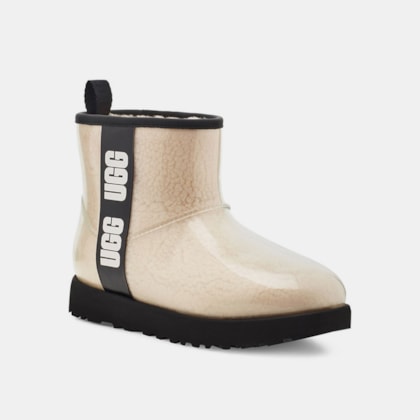 Bota Ugg Classic Clear Mini Bege