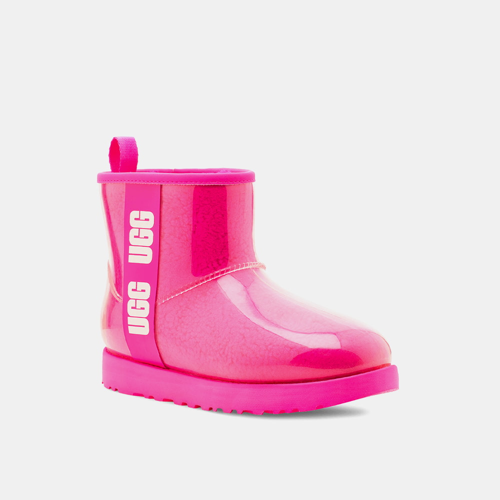 Bota UGG Classic Clear Mini Rosa