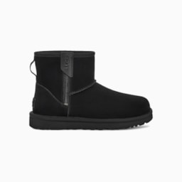 Bota UGG Classic Mini Bailey Zip Preto