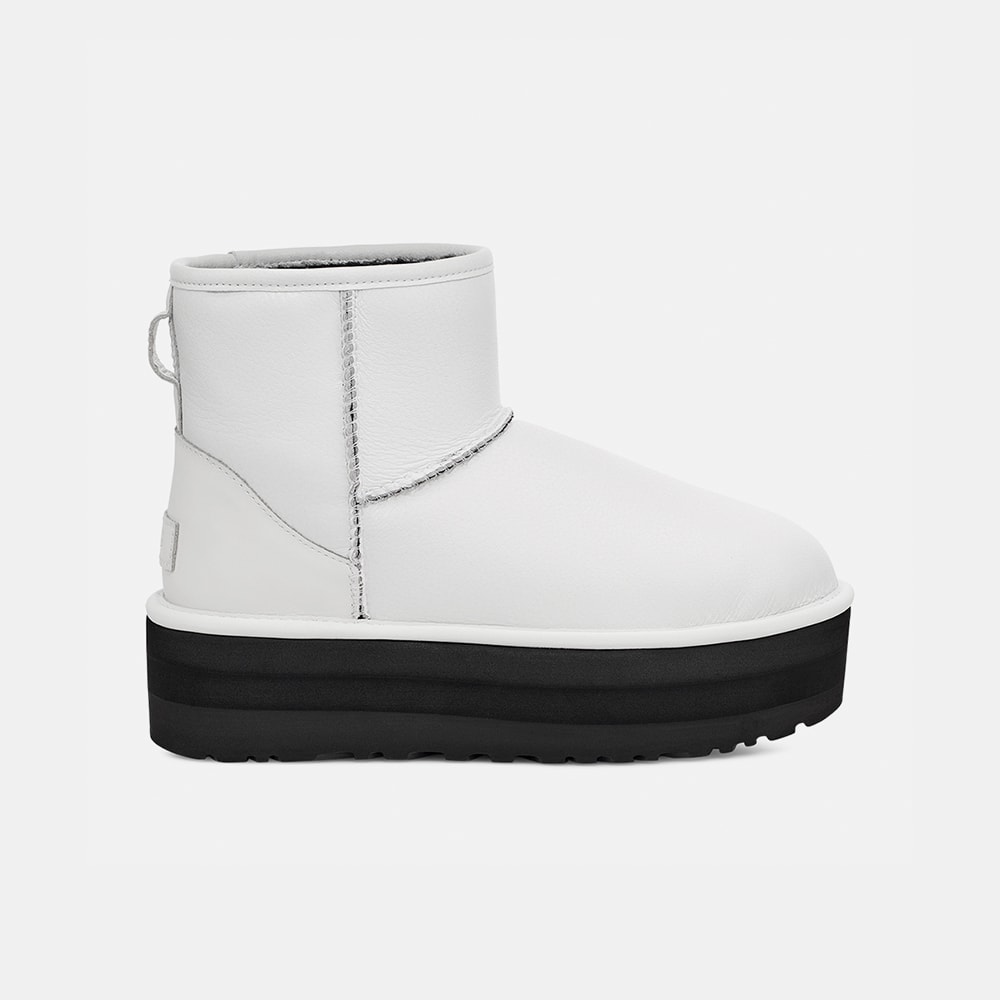 Bota UGG Classic Mini Platform Branco