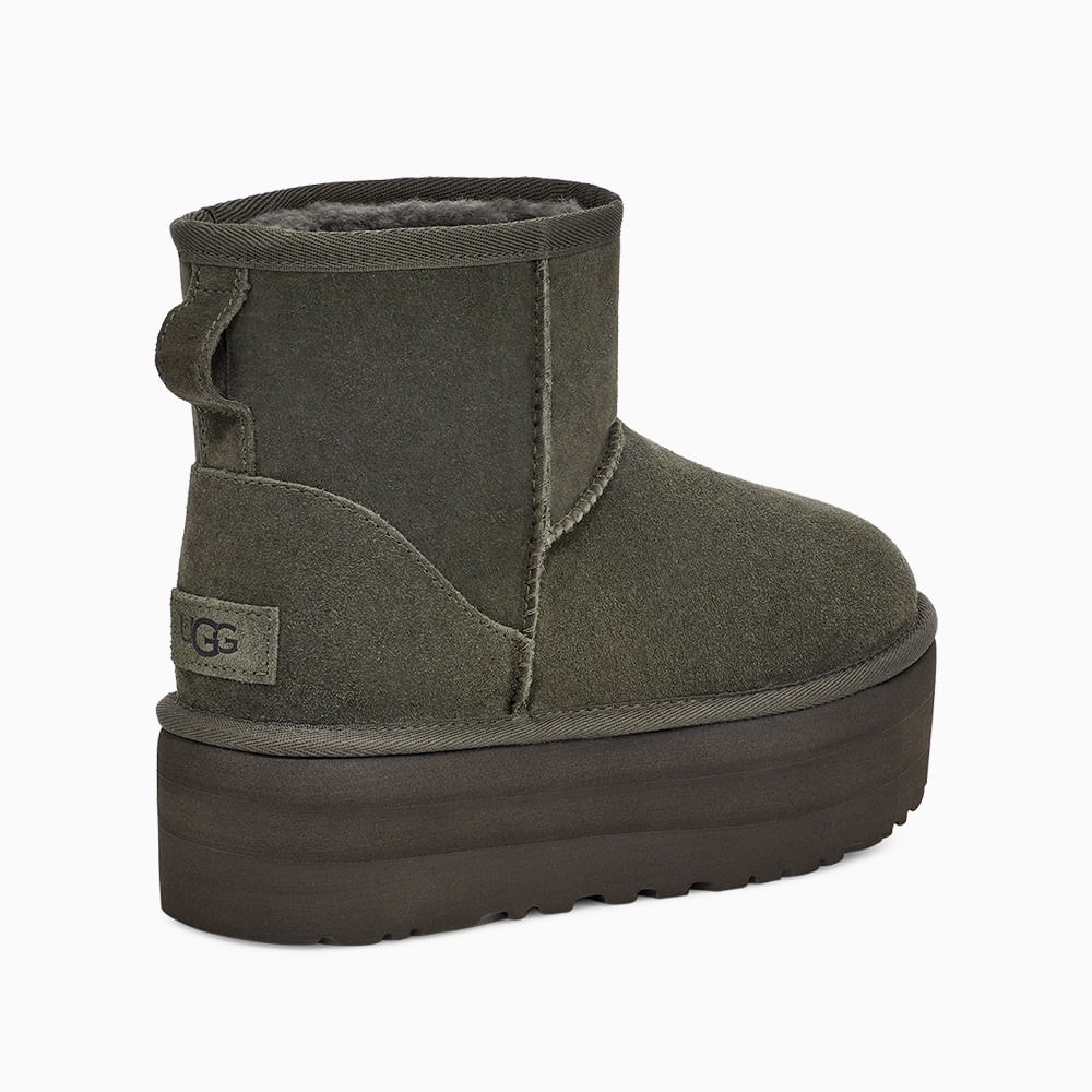 Bota UGG Classic Mini Platform Verde