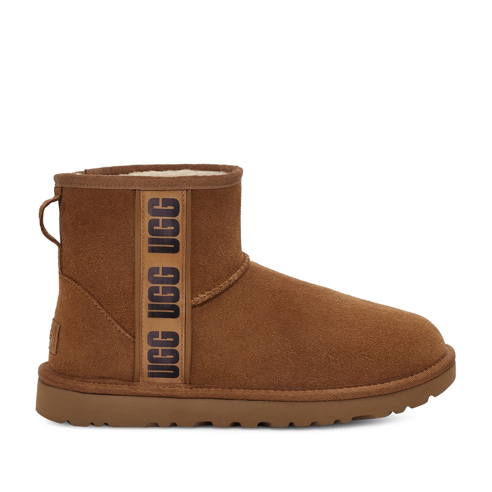 Bota UGG Classic Mini Side Logo II Caramelo