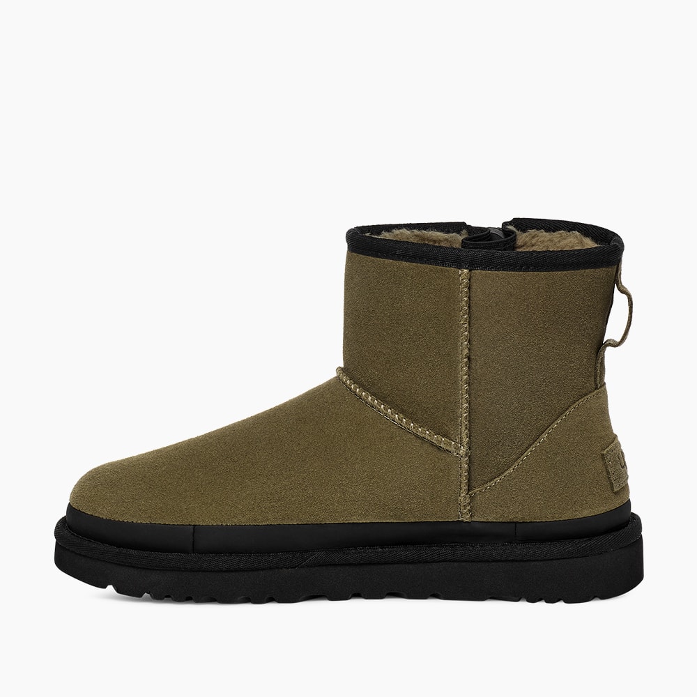 Bota UGG Classic Mini Zipper Tape Logo