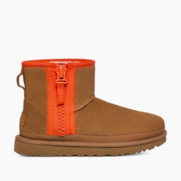 Bota UGG Classic Mini Zipper Tape Logo