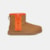 Bota UGG Classic Mini Zipper Tape Logo Caramelo