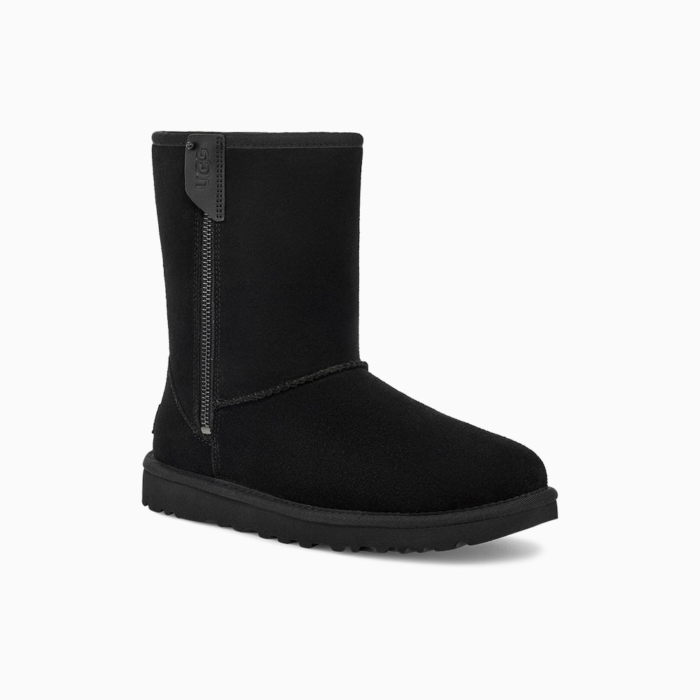 Bota UGG Classic Short Bailey Zip Preto