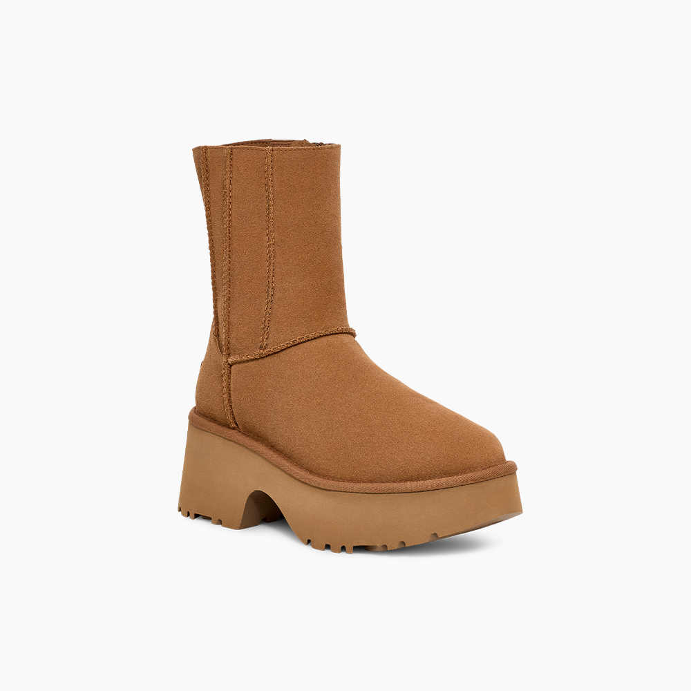Bota UGG Classic Twin Seam New Heights Caramelo
