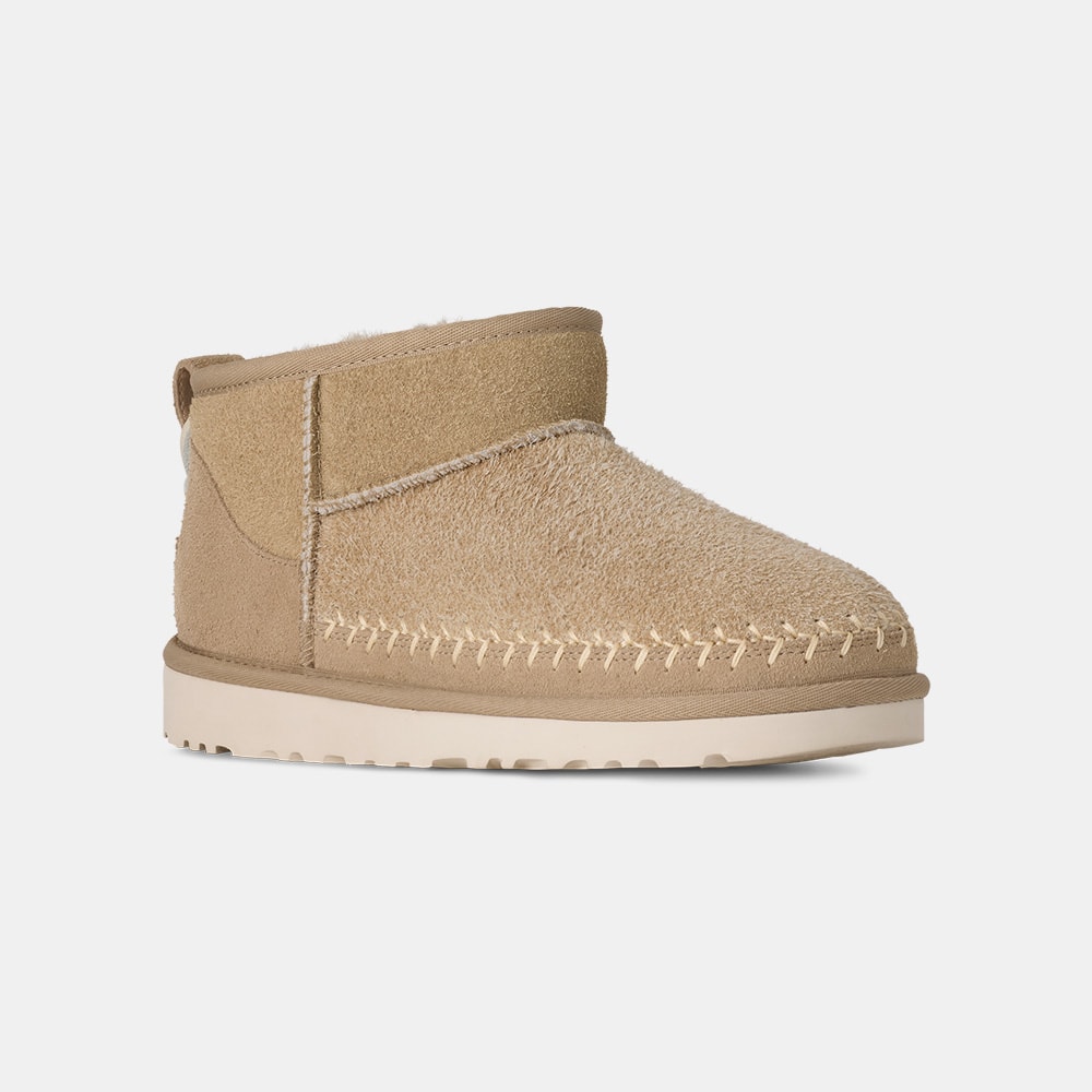 Bota UGG Classic Ultra Mini Biarritz Bege
