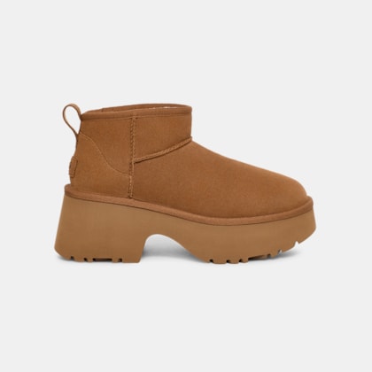 Bota UGG Classic Ultra Mini New Heights Caramelo