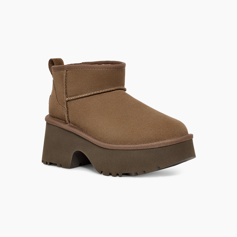 Bota UGG Classic Ultra Mini New Heights Marrom
