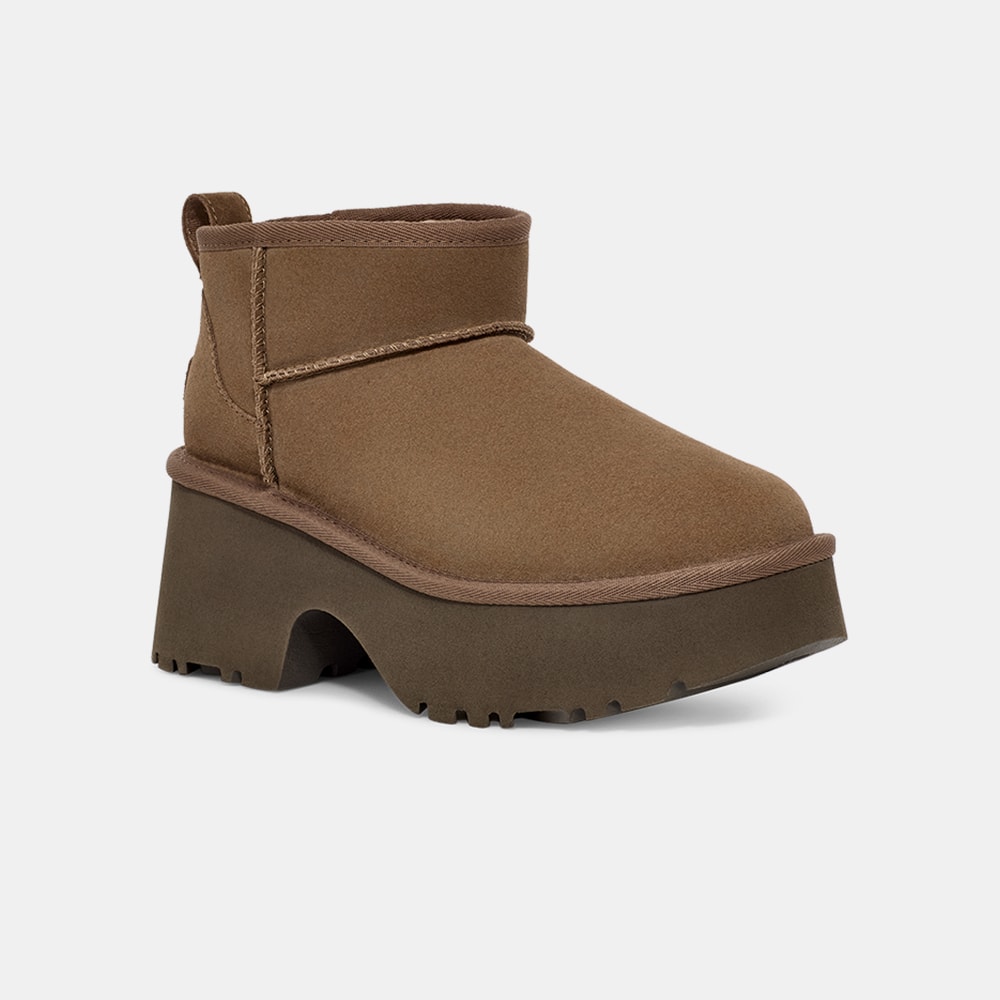 Bota UGG Classic Ultra Mini New Heights Marrom