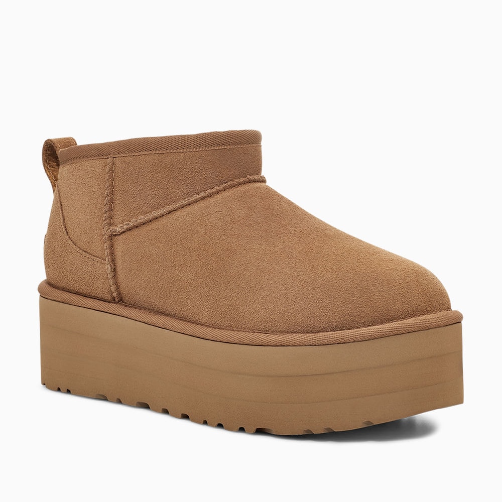 Bota UGG Classic Ultra Mini Platform Caramelo