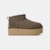 Bota UGG Classic Ultra Mini Platform Cinza Dried Oregano