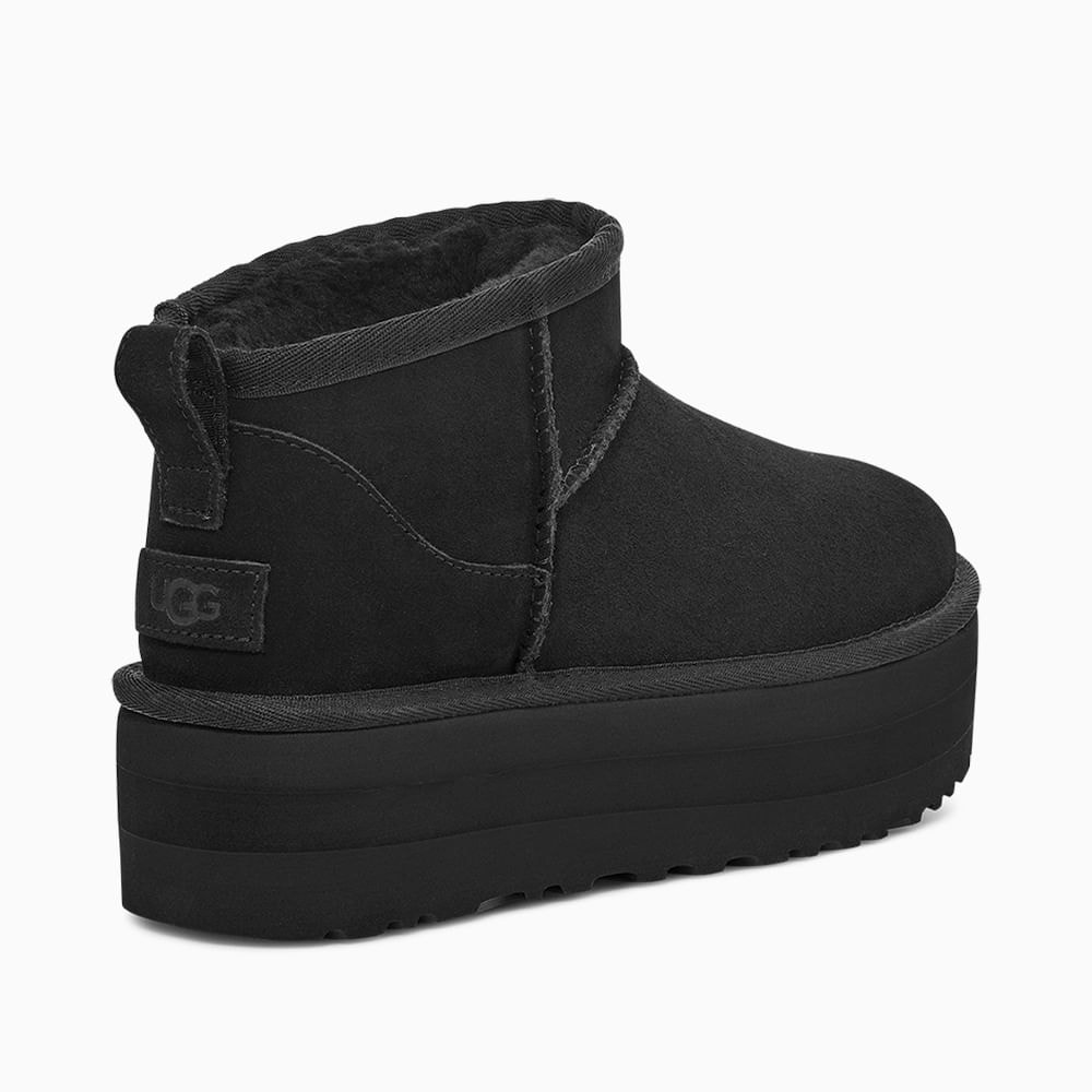 Bota UGG Classic Ultra Mini Platform Preto