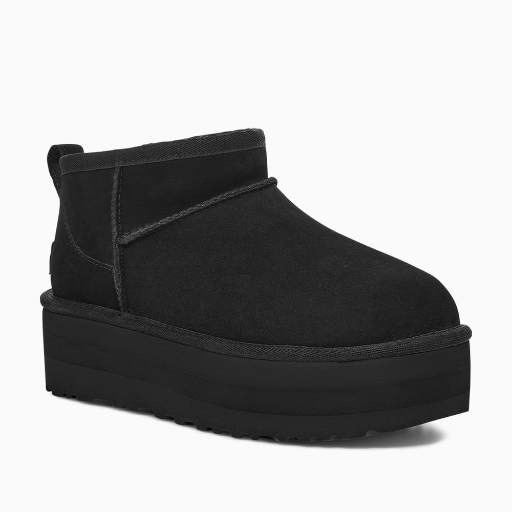 Bota UGG Classic Ultra Mini Platform Preto