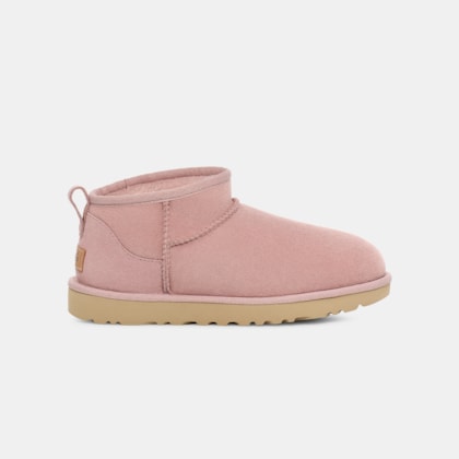 Bota UGG Classic Ultra Mini Rosa Claro