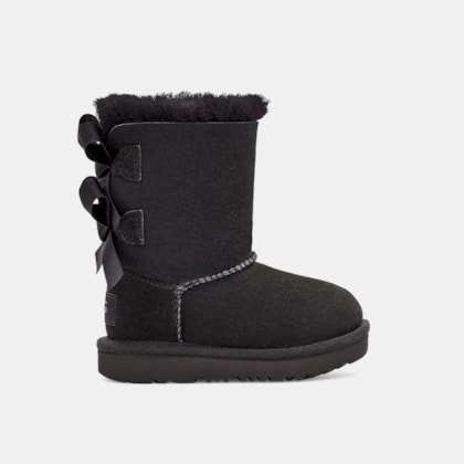 Bota UGG Infantil Bailey Bow II Preto