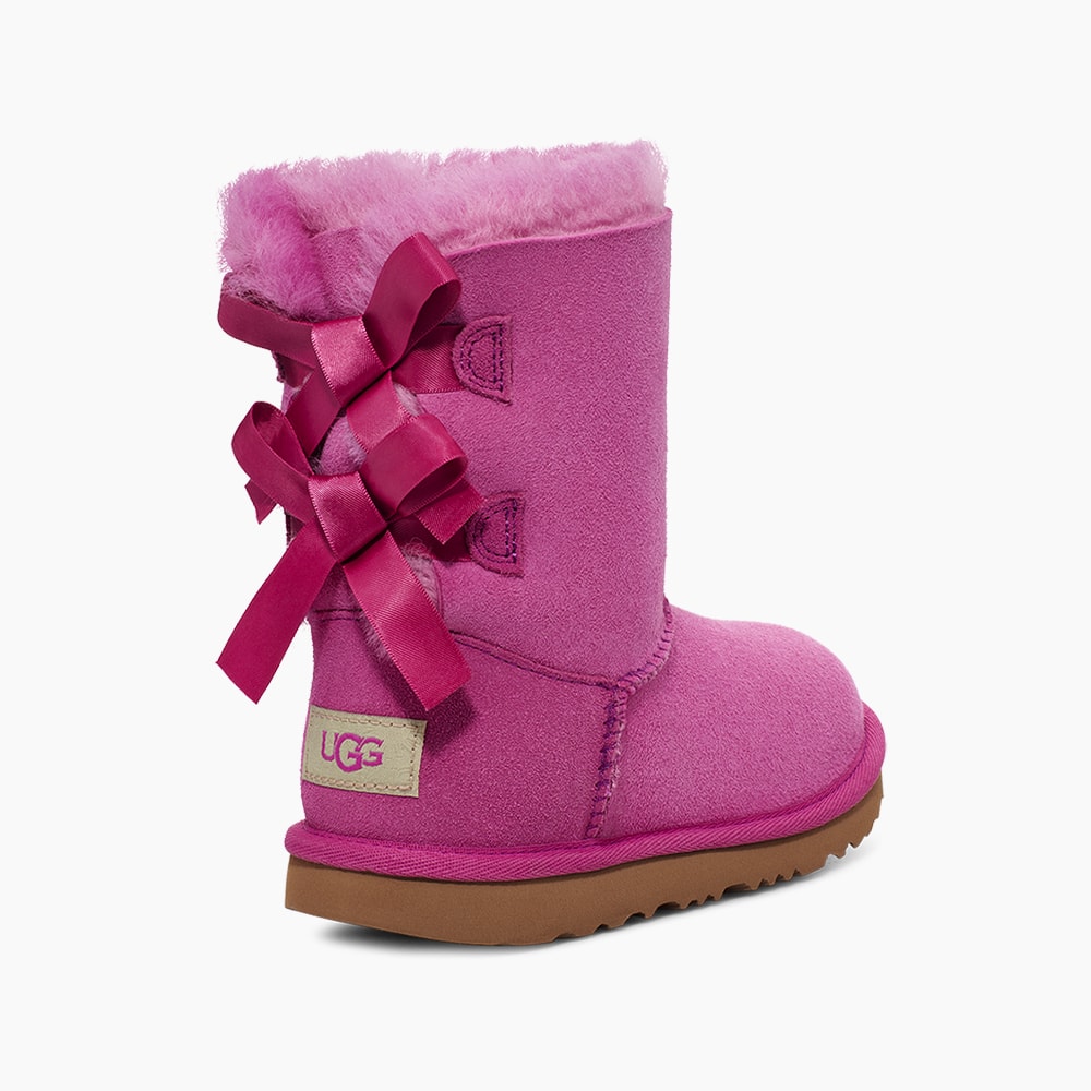 Bota UGG Infantil Bailey Bow II Rosa