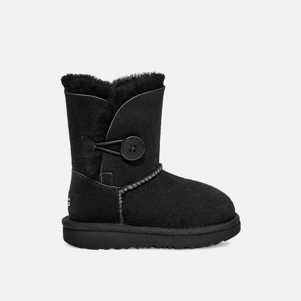 Bota UGG Infantil Bailey Button II Preto