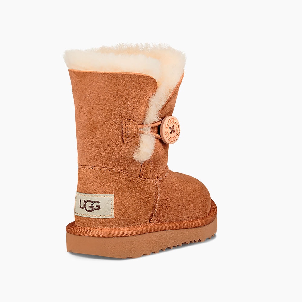 Bota Ugg Infantil Bailey Button Il Caramelo