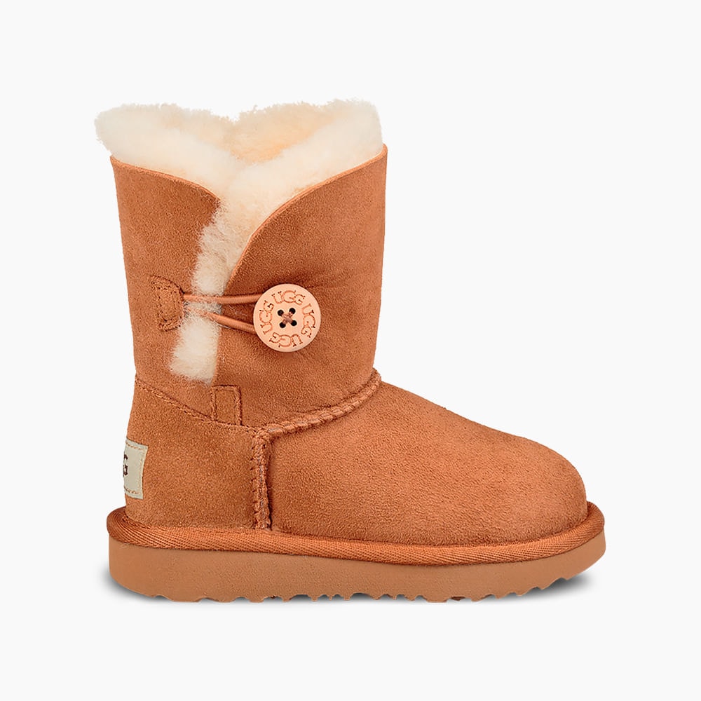 Bota Ugg Infantil Bailey Button Il Caramelo
