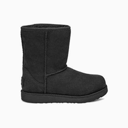 Bota UGG Infantil Classic Short II WI Preto