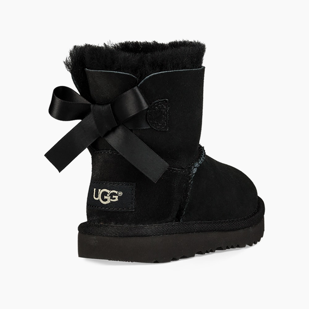 Bota UGG Infantil Mini Bailey Bow II Preto