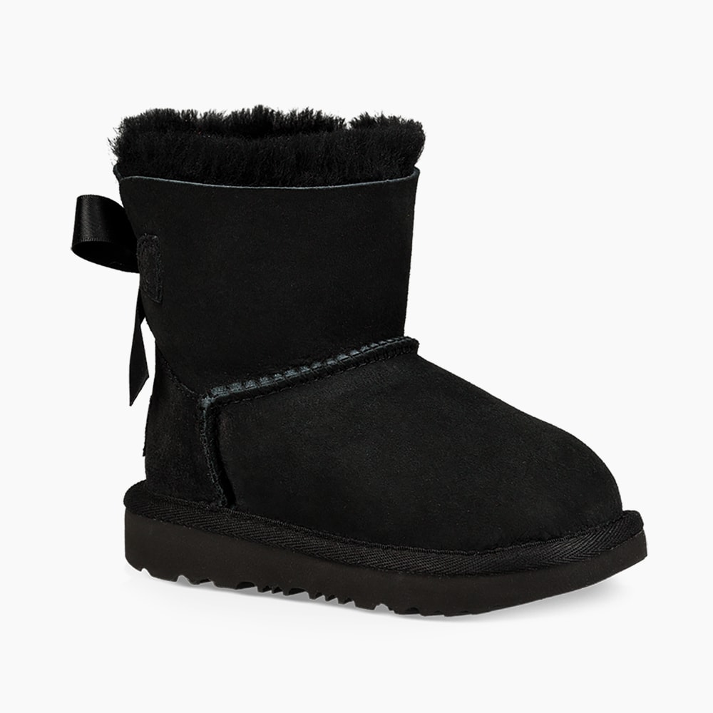 Bota UGG Infantil Mini Bailey Bow II Preto