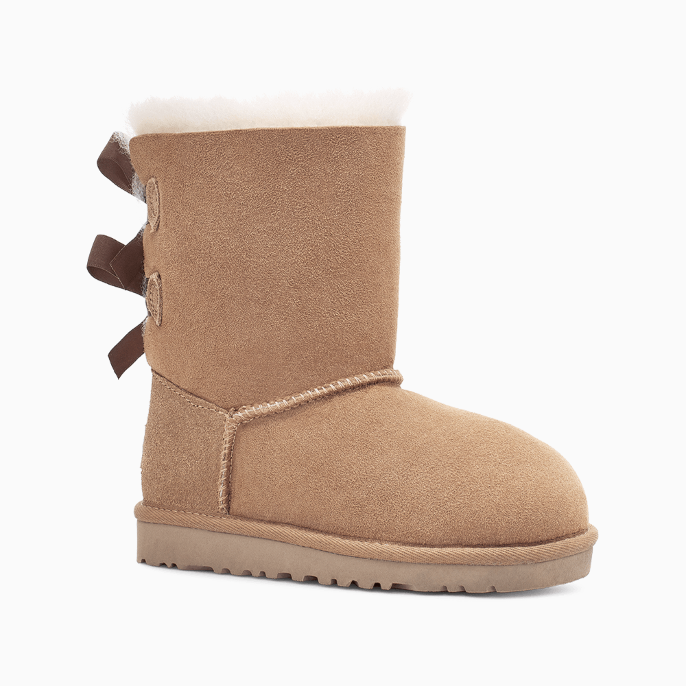 Bota UGG Juvenil Bailey Bow II Caramelo