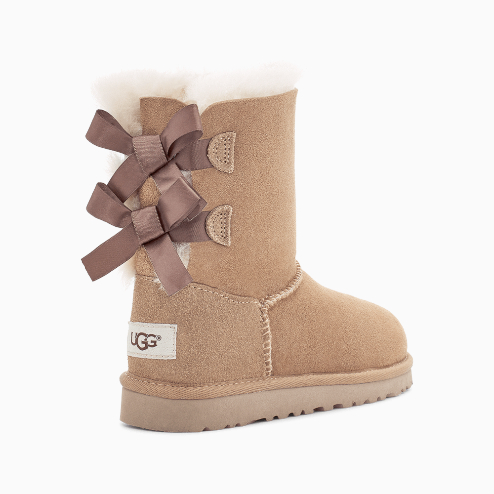 Bota UGG Juvenil Bailey Bow II Caramelo