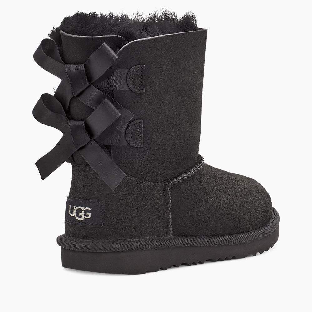 Bota UGG Juvenil Bailey Bow II Preto