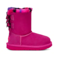 Bota UGG Juvenil Bailey Bow Plaid Punk Rosa