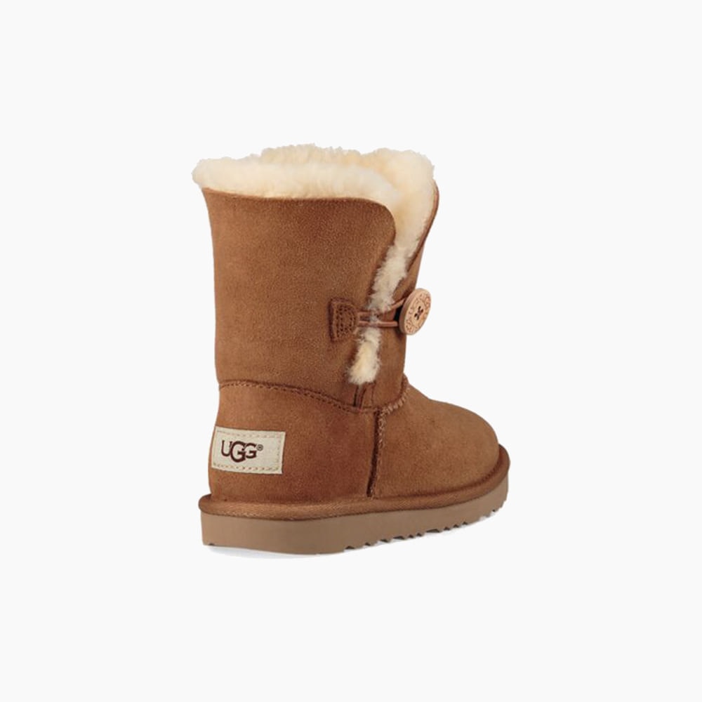 Bota UGG Juvenil Bailey Button II Caramelo