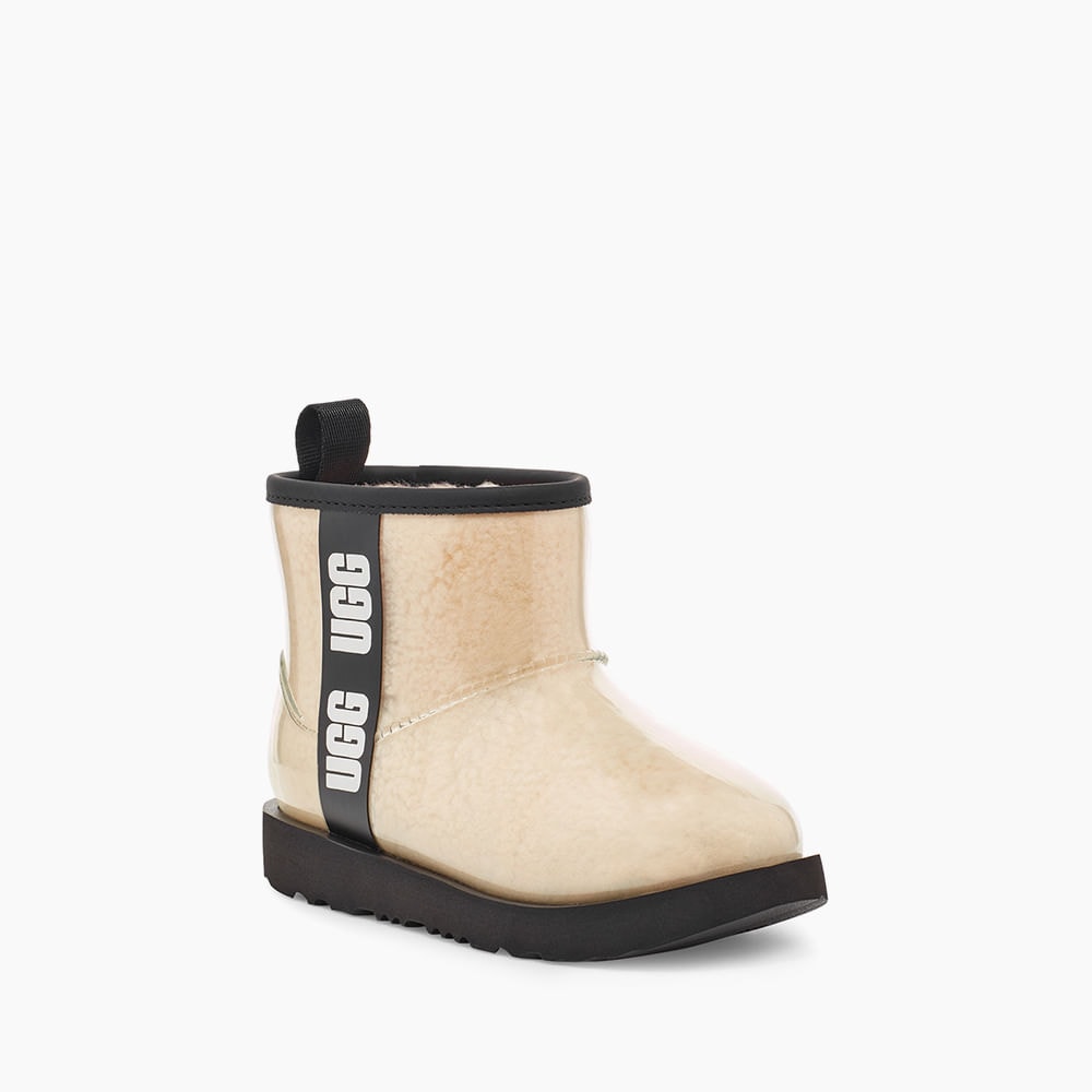Bota Ugg Juvenil Classic  Clear Mini II Bege