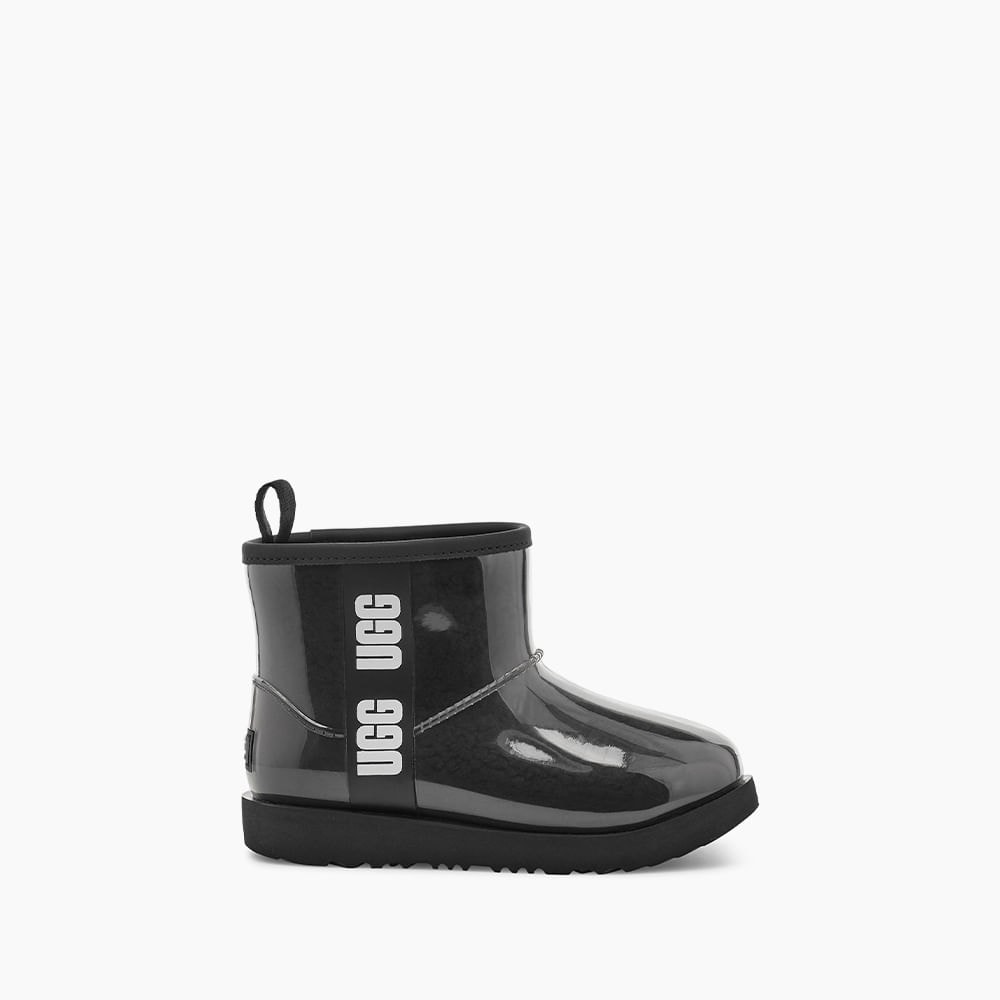 Bota Ugg Juvenil Classic Clear Mini II Preto