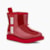  Bota UGG Juvenil Classic Clear Mini II Vermelho