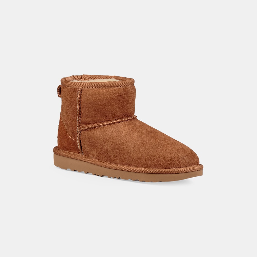 Bota UGG Juvenil Classic Mini II Caramelo