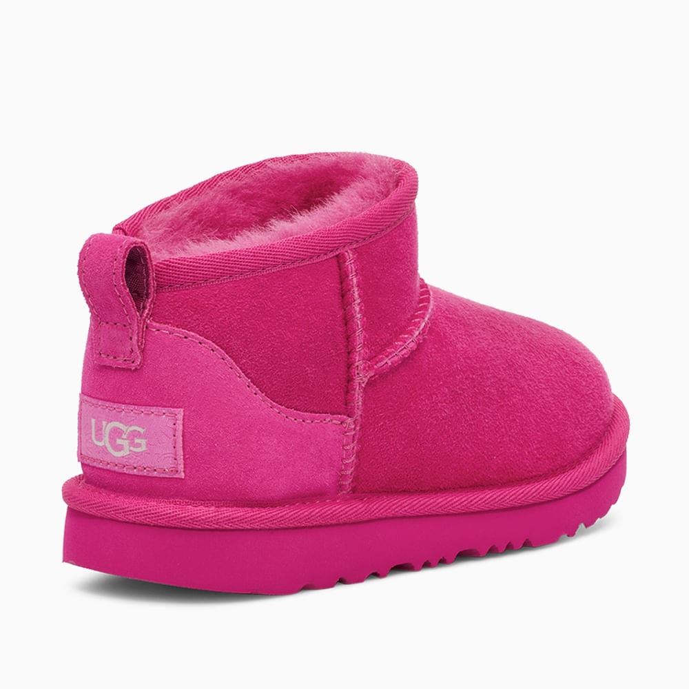 Bota UGG Juvenil Classic Ultra Mini Rosa