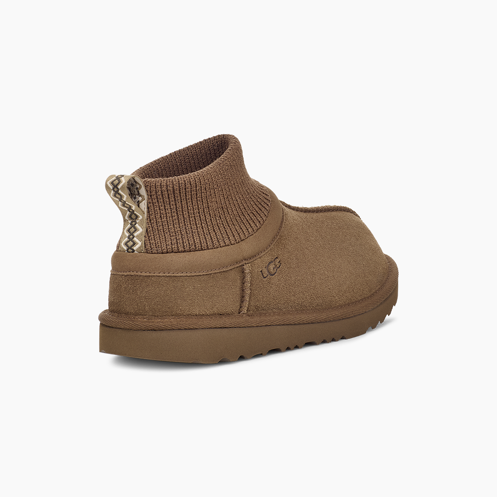 Bota UGG Juvenil Classic Ultra Stretch Cuff Marrom