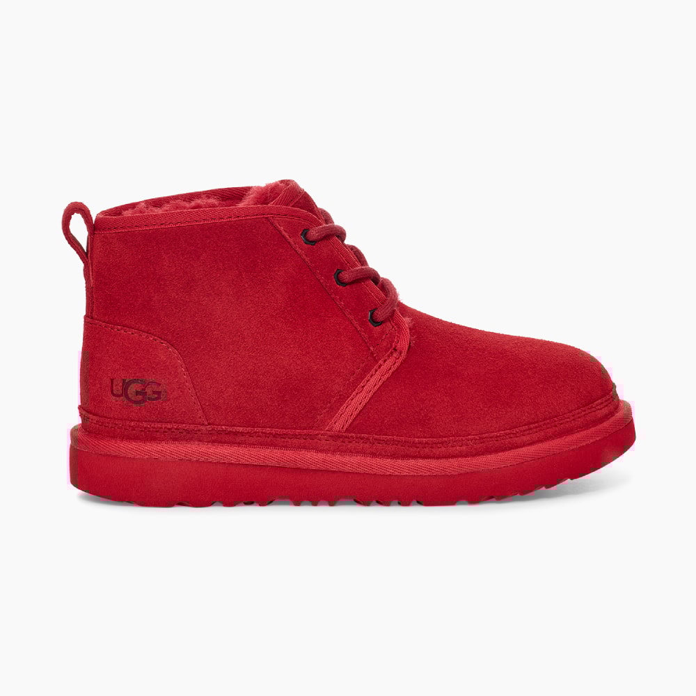 Bota Ugg Juvenil Neumel  Vermelho