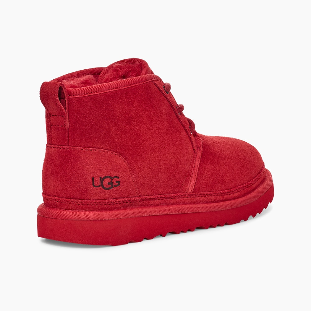 Bota Ugg Juvenil Neumel  Vermelho